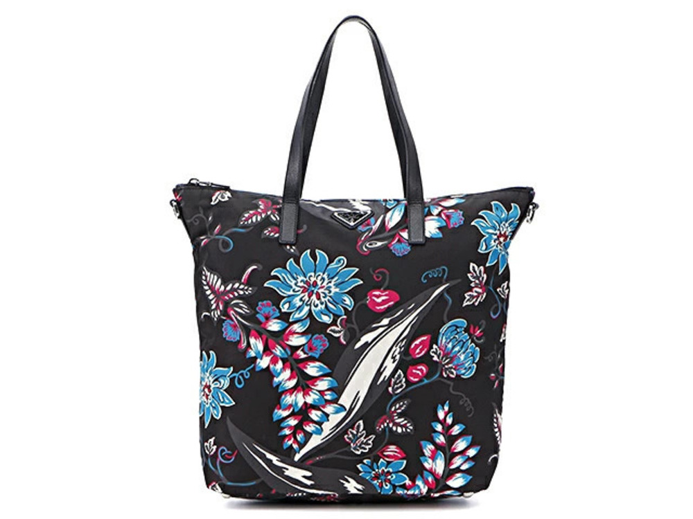 Prada bag shoulder tote calfskin